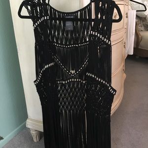 Bebe Fringe Vest